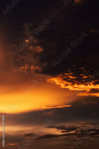 sunset in the sky © Iaroslav