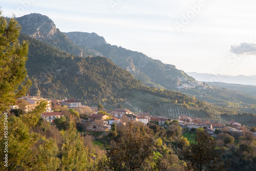 View of Burunchel Village  Cazola  Segura and Las Villas National Park  Jaen  Spain