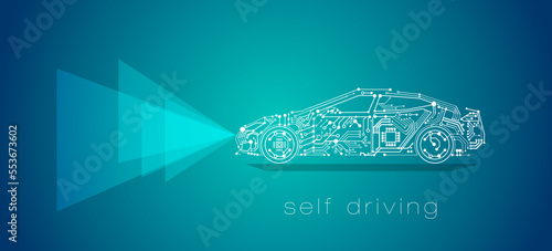 self driving car