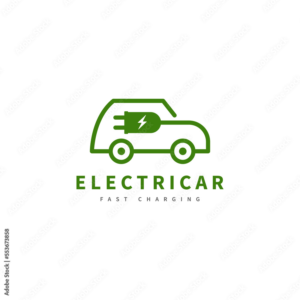 electric car Eco friendly car logo design electric car Eco friendly car logo design