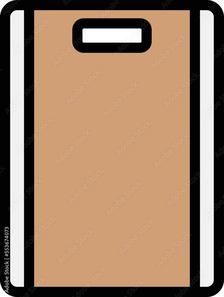 Cutting Board Vector Icon Design Illustration Cutting Board Vector Icon Design Illustration