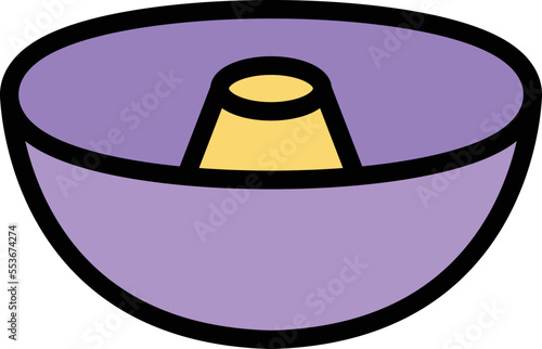 Cake mold Vector Icon Design Illustration