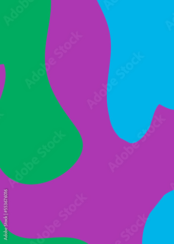 Abstract Shape Colourful Background 