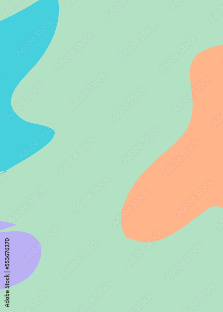 Abstract Shape Colourful Background Abstract Shape Colourful Background