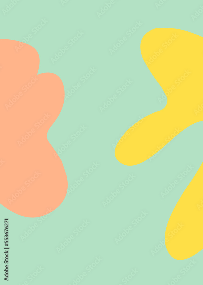 Abstract Shape Colourful Background 