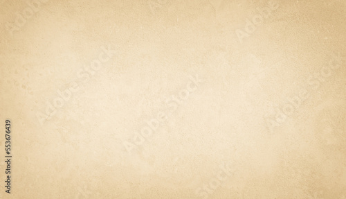 Cardboard tone vintage texture background, cream paper old grunge retro rustic for wall interiors, surface brown concrete mock parchment empty.