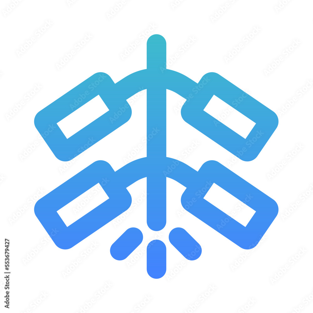 Obraz premium hang firecrackers