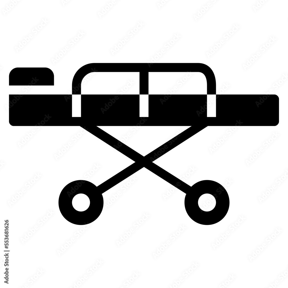 Stretcher glyph icon Stretcher glyph icon