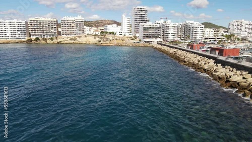 Sant Antoni de Portmany (San Antonio) city in Ibiza, Spain photo