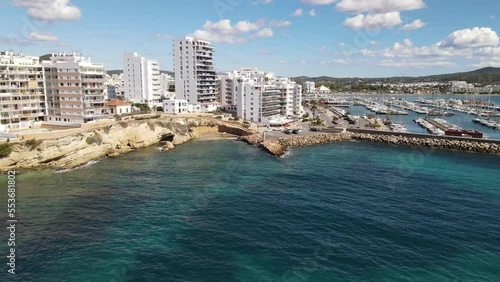 Wallpaper Mural Sant Antoni de Portmany (San Antonio) city in Ibiza, Spain Torontodigital.ca