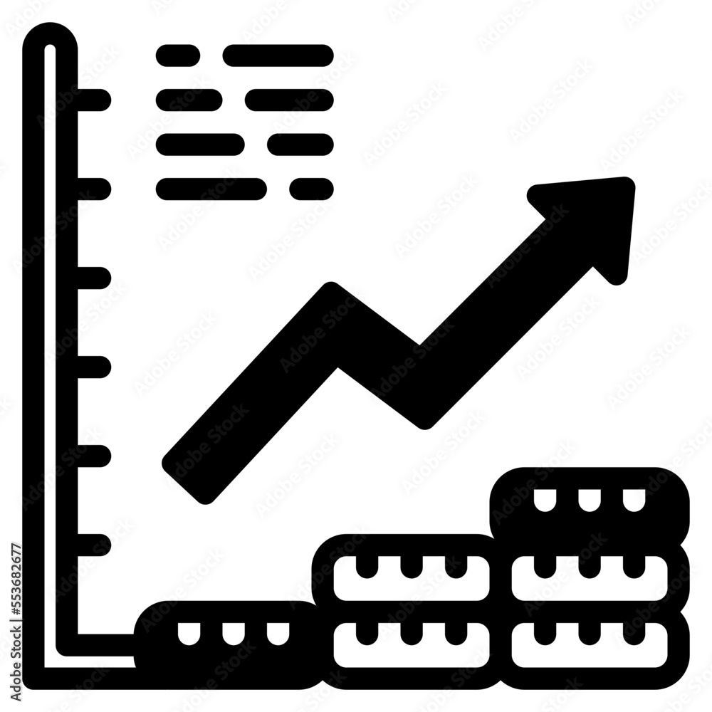 profit glyph icon profit glyph icon