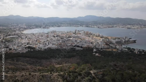 Wallpaper Mural Sant Antoni de Portmany (San Antonio) city in Ibiza, Spain Torontodigital.ca