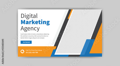 Digital marketing agency YouTube thumbnail design 