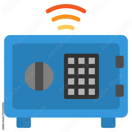 safebox flat icon