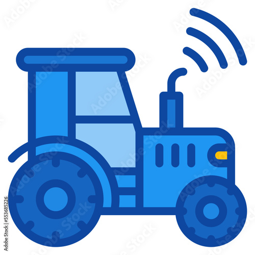 smart farm two tone icon