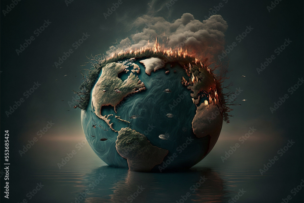 planet earth dying