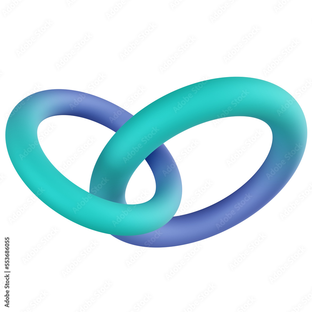 rings 3d render icon with transparent background rings 3d render icon with transparent background