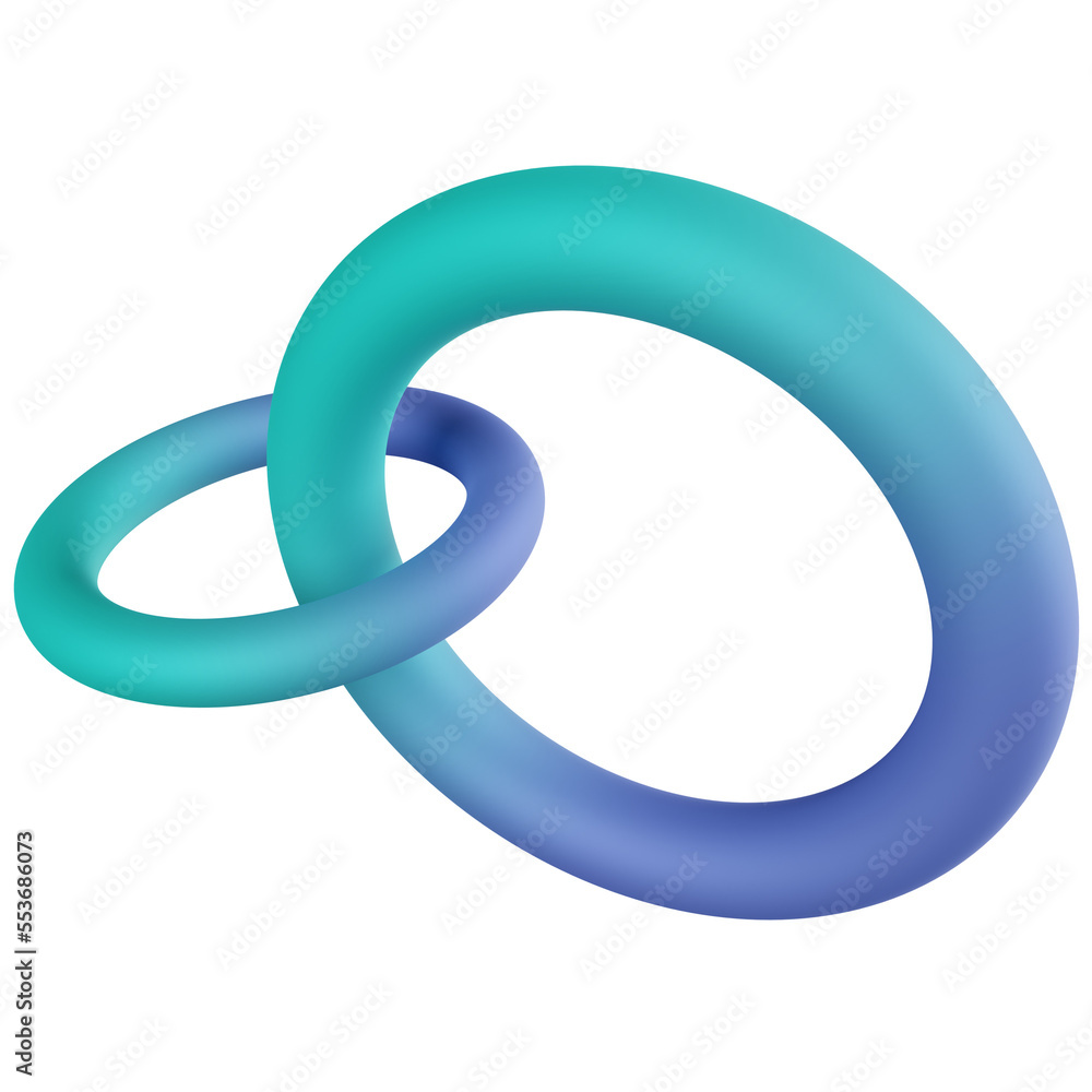 rings 3d render icon with transparent background rings 3d render icon with transparent background