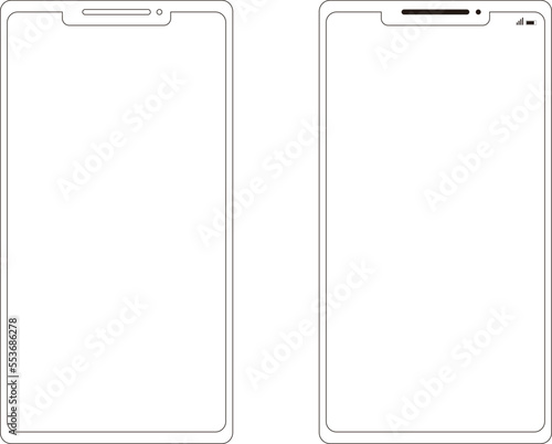 Communication device smartphone illustration vector file source