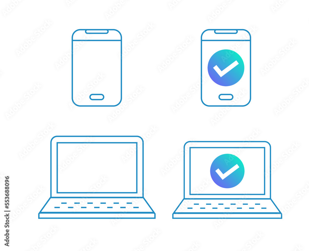 Set of smart devices and gadgets, computer equipment and electronics. Electronic devices icons for web and mobile vector line icon. Editable move. Set of smart devices and gadgets, computer equipment and electronics. Electronic devices icons for web and mobile vector line icon. Editable move.
