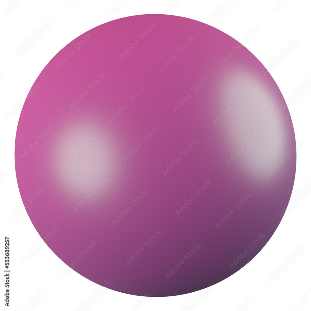 Fototapeta premium sphere 3d render gradient color