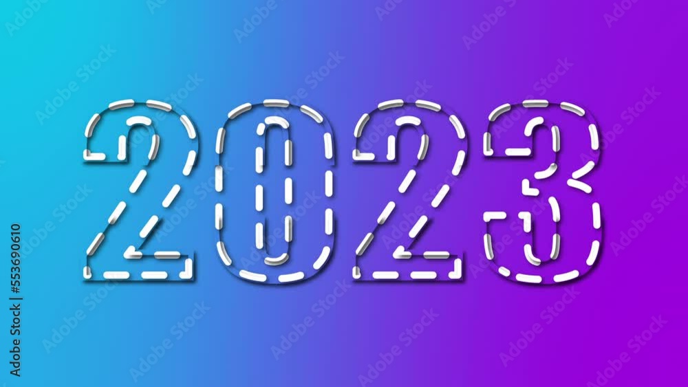 2023 number happy new year abstract background 2023 number happy new year abstract background