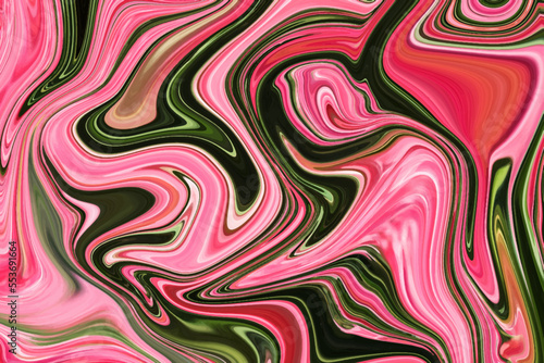 Fototapeta Naklejka Na Ścianę i Meble -  Vector abstract fluid colorful liquid marble paint background