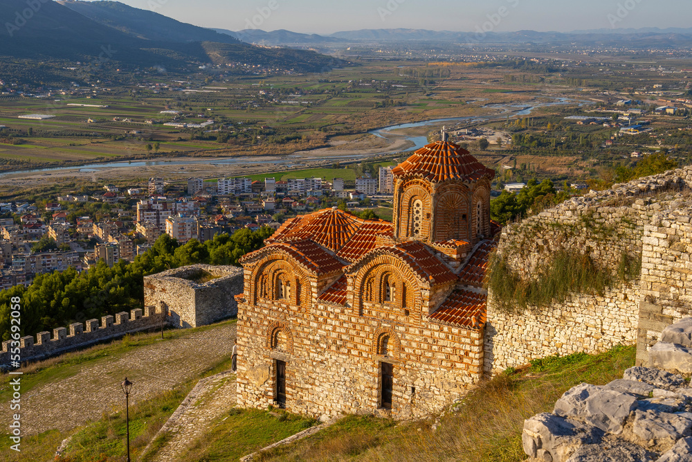 St. Theodores church in Berat city, Albania