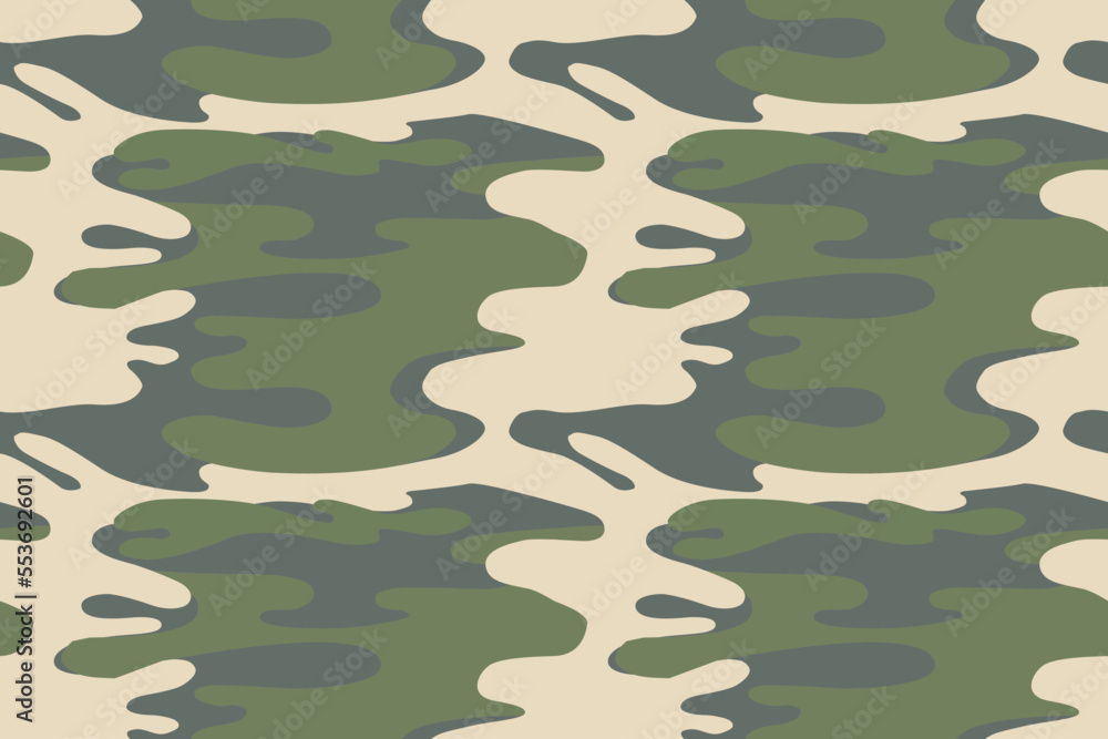 Vector army and military camouflage texture pattern background Vector army and military camouflage texture pattern background