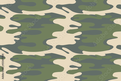 Vector army and military camouflage texture pattern background