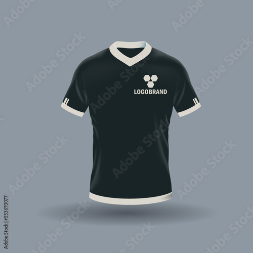 Vector polo t shirt design shirt mockup
