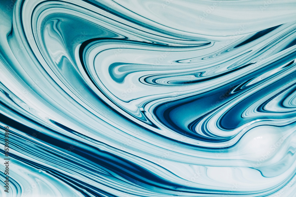 Arrière plan texturé abstrait design avec des formes de vagues couleur floutées