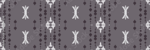Batik Textile Motif ikat Aztec seamless pattern digital vector design for Print saree Kurti Borneo Fabric border brush symbols swatches cotton