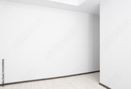 Fototapeta Naklejka Na Ścianę i Meble -  Empty office room with white walls. Interior design
