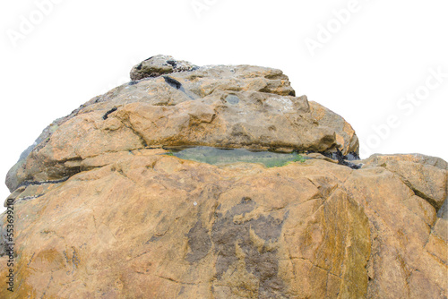 Isolated PNG cutout of a cliff on a transparent background, ideal for photobashing, matte-painting, concept art © NomadPhotoReference