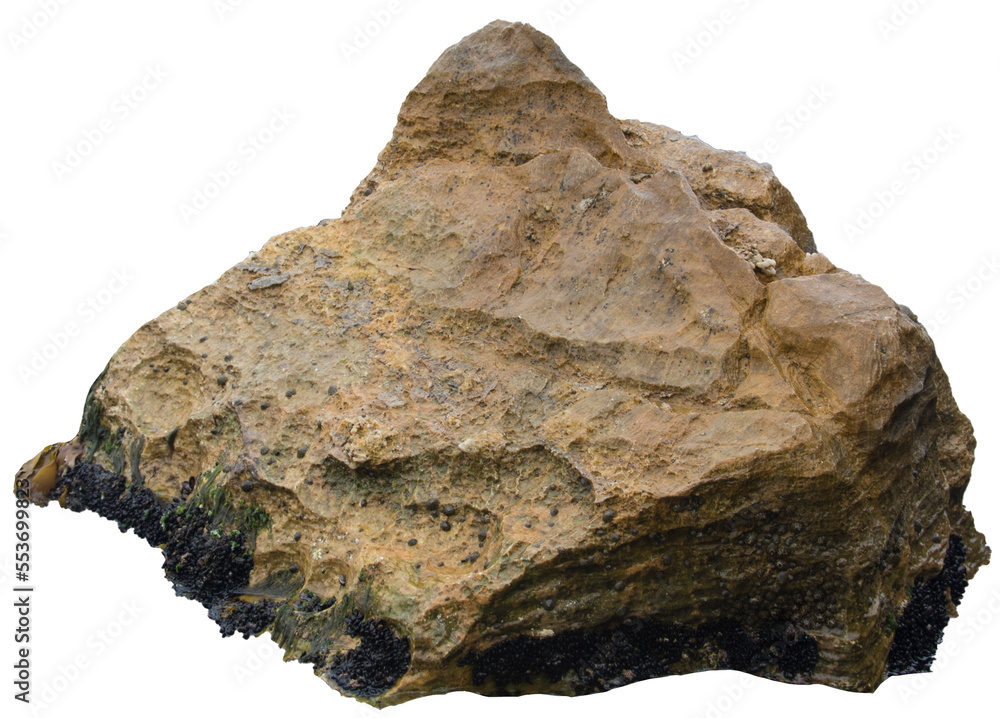 Isolated PNG cutout of a rock on a transparent background, ideal for photobashing, matte-painting, concept art Isolated PNG cutout of a rock on a transparent background, ideal for photobashing, matte-painting, concept art