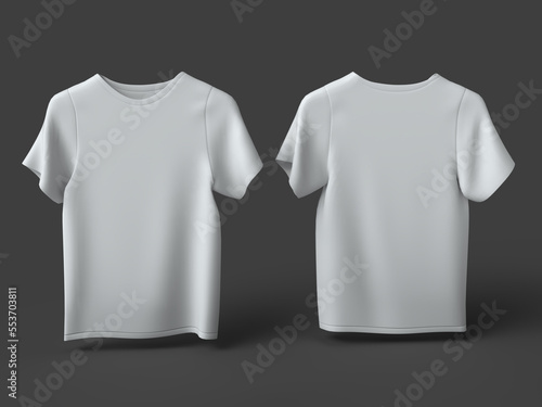 white t shirt template