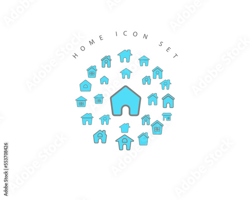 Vector mome icon set 