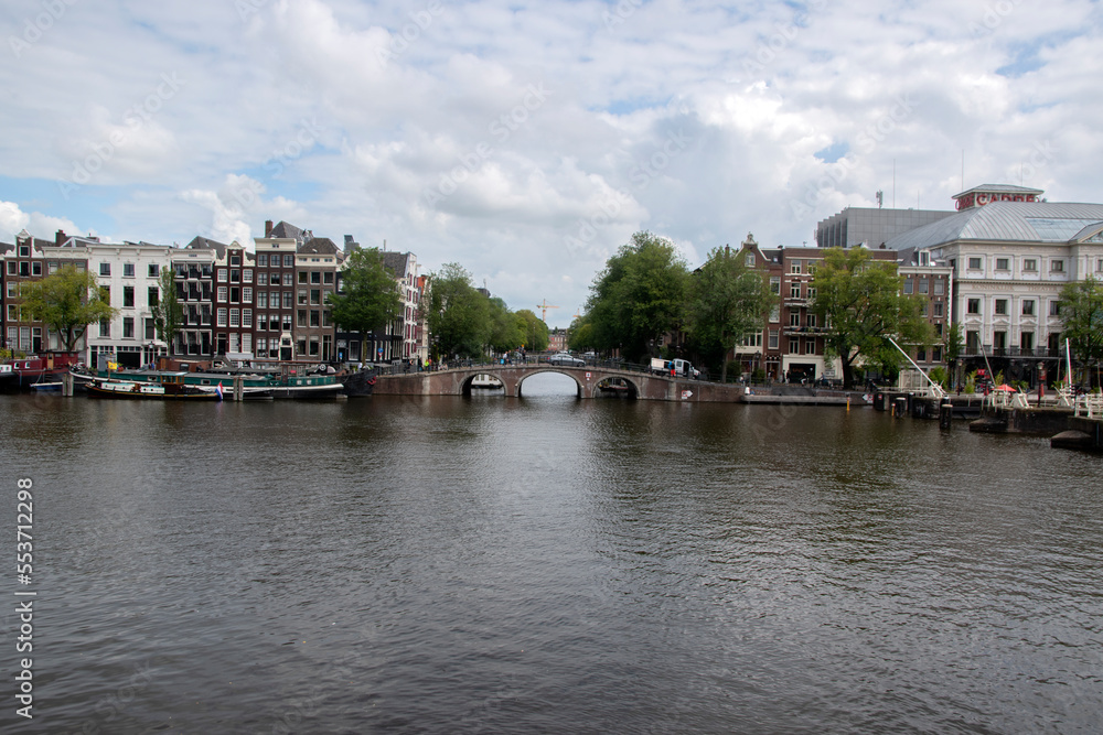 Jan Vinckbrug Bridge At Amsterdam The Netherlands 20-8-2021