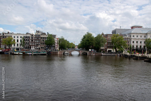 Jan Vinckbrug Bridge At Amsterdam The Netherlands 20-8-2021