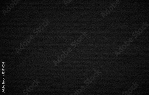 Close up retro plain dark black cement & concrete wall background texture for show or advertise or promote product and content on display.	