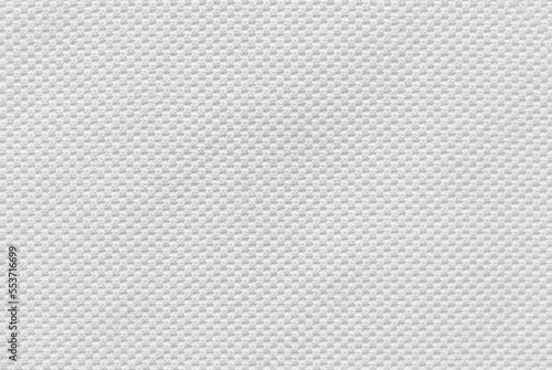 White cotton boucle fabric texture as background