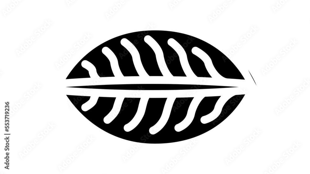 momo dumpling line icon animation momo dumpling line icon animation
