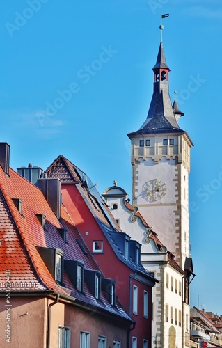 Würzburg, Altstadt mit Grafeneckart photo