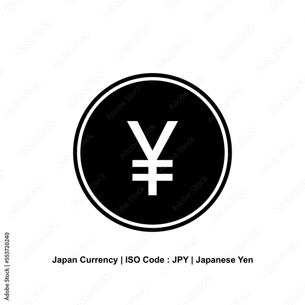 Japan Money Currency, Yen Icon Symbol, JPY Sign. Vector Illustration
Japan Money Currency, Yen Icon Symbol, JPY Sign. Vector Illustration