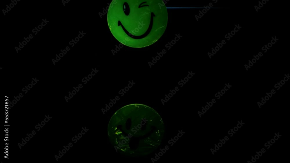 Set of funny smile reflectors for clothing. Pedestrian and children safety concept. Set of funny smile reflectors for clothing. Pedestrian and children safety concept.