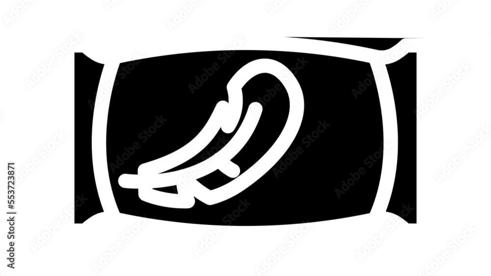 wipes for allergy sufferers line icon animation wipes for allergy sufferers line icon animation