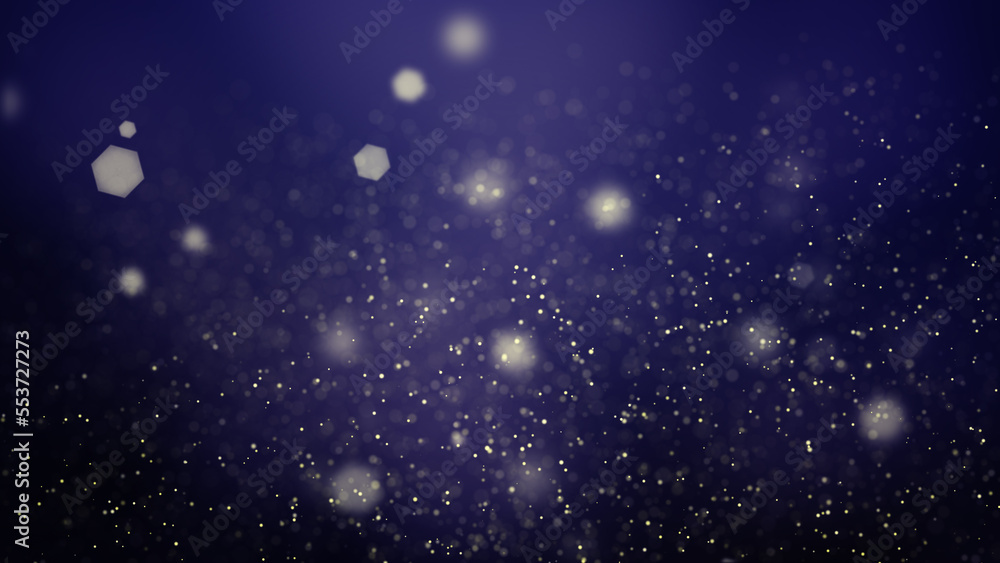 Glowing glittering festive abstract background with bokeh and shiny particles Glowing glittering festive abstract background with bokeh and shiny particles