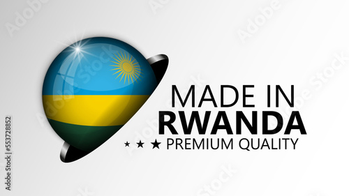 Free Download Made in Rwanda graphic and label. - GFXLoad