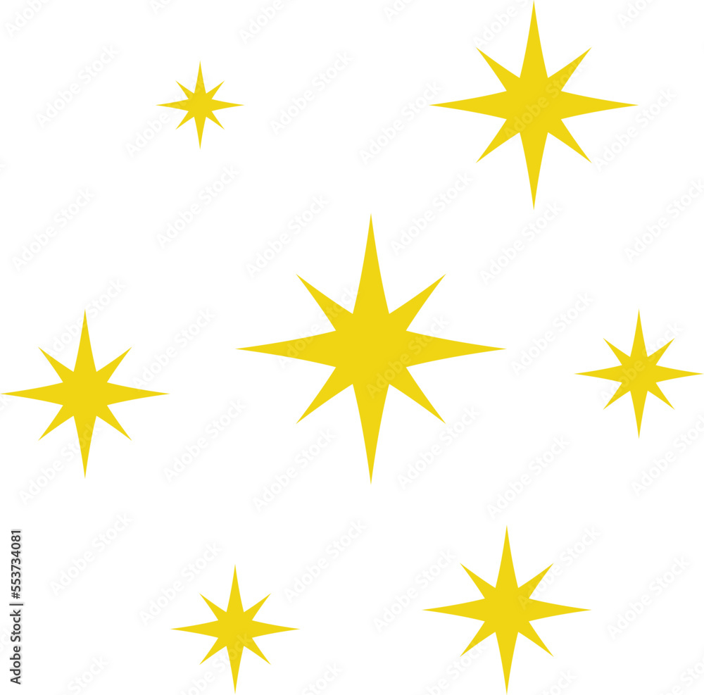 Yellow, orange, gold sparkles symbol. Vector stars sparkle icon. Bright firework, decoration twinkle, shiny flash. Glowing light effect Yellow, orange, gold sparkles symbol. Vector stars sparkle icon. Bright firework, decoration twinkle, shiny flash. Glowing light effect